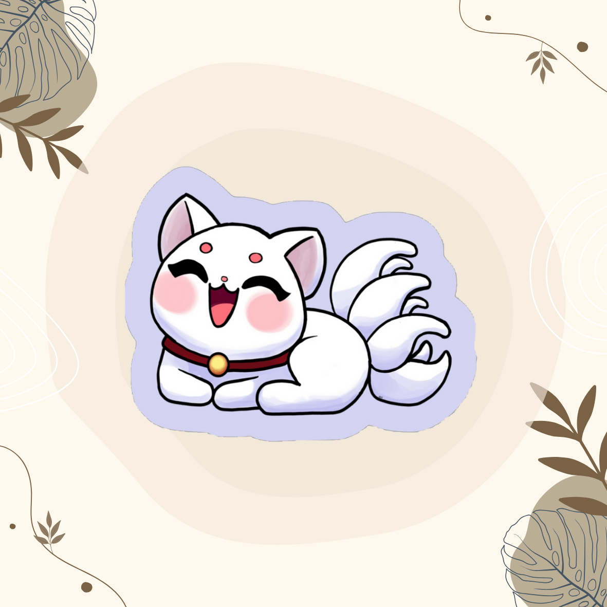Pack Sticker + Badge Catsu-Ne