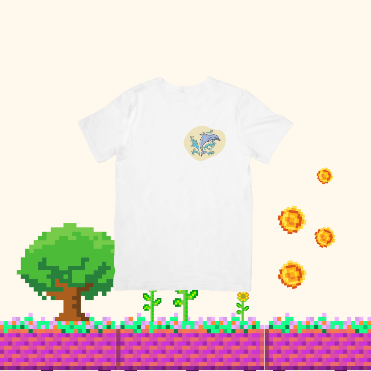 T-shirt Dauphin