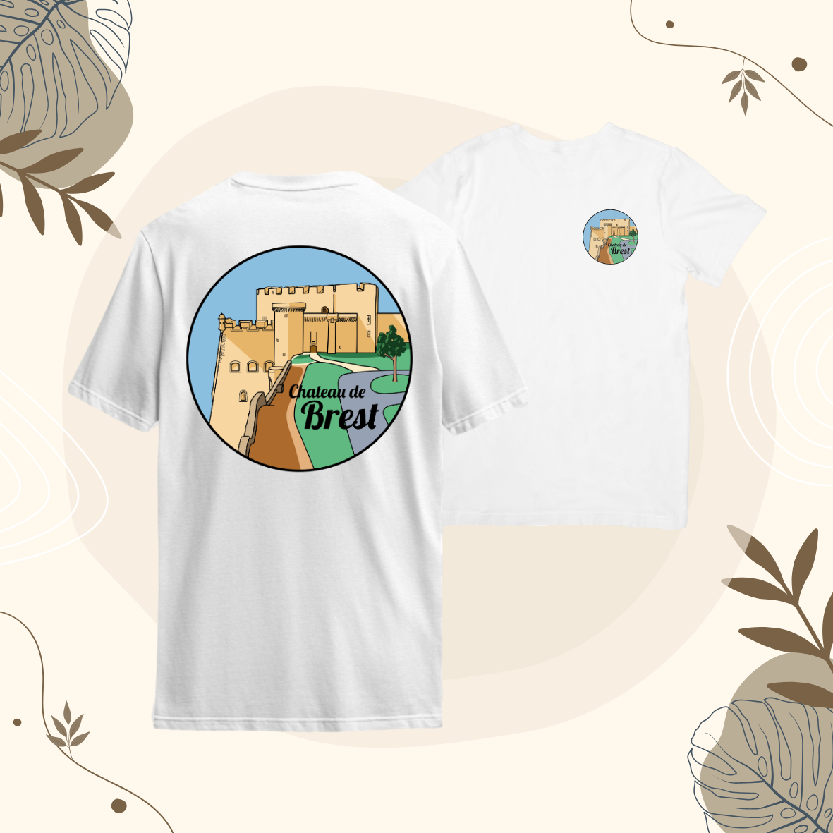 T-shirt Chateau de Brest
