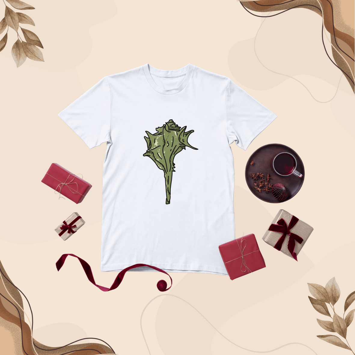 T-shirt Murex vert