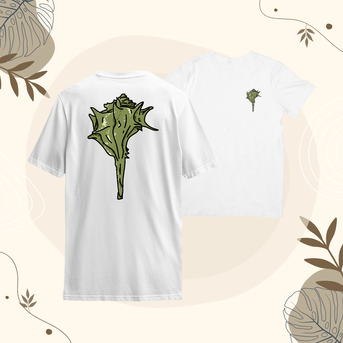T-shirt Murex vert