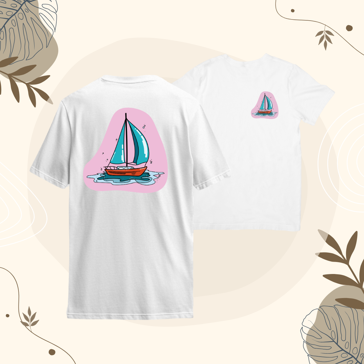 T-shirt Voilier