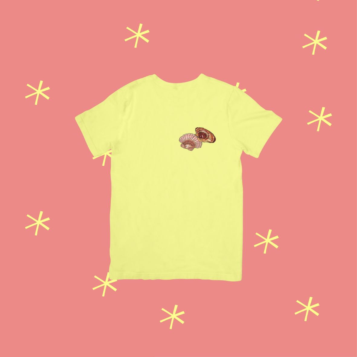 T-shirt Coquille Saint Jacques