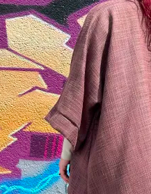 Kimono Texture Bordeau