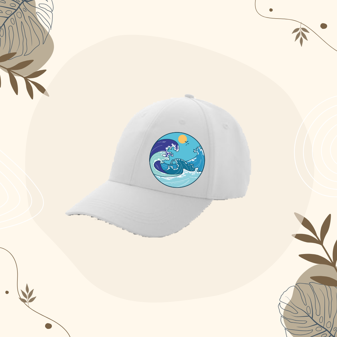 Casquette Blanche La Vague