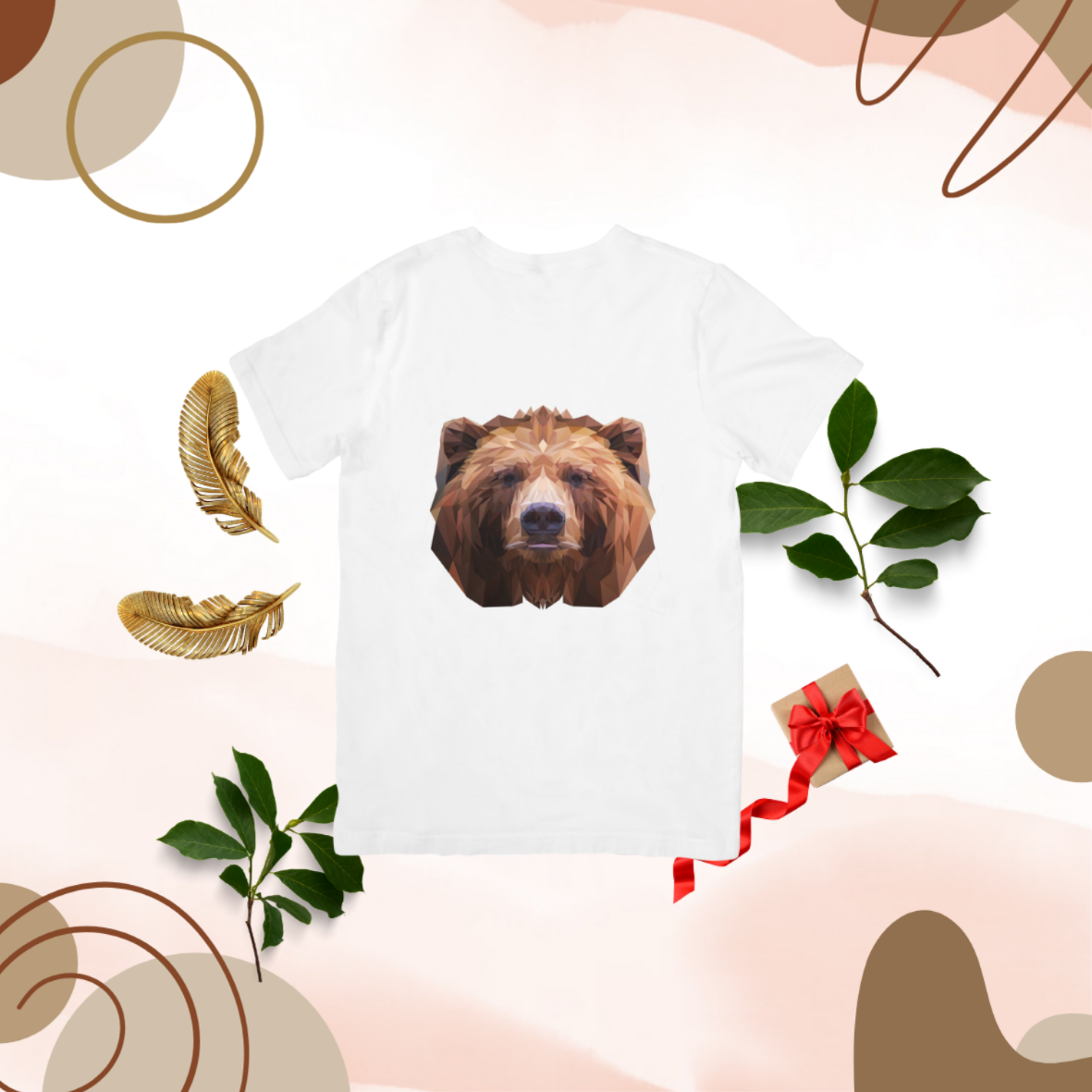 T-shirt Ours Low Poly