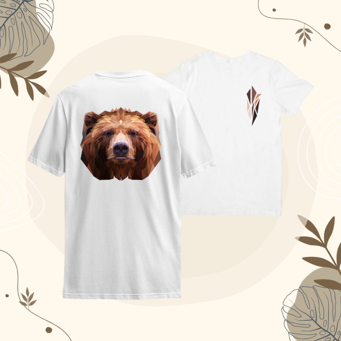 T-shirt Ours Low Poly