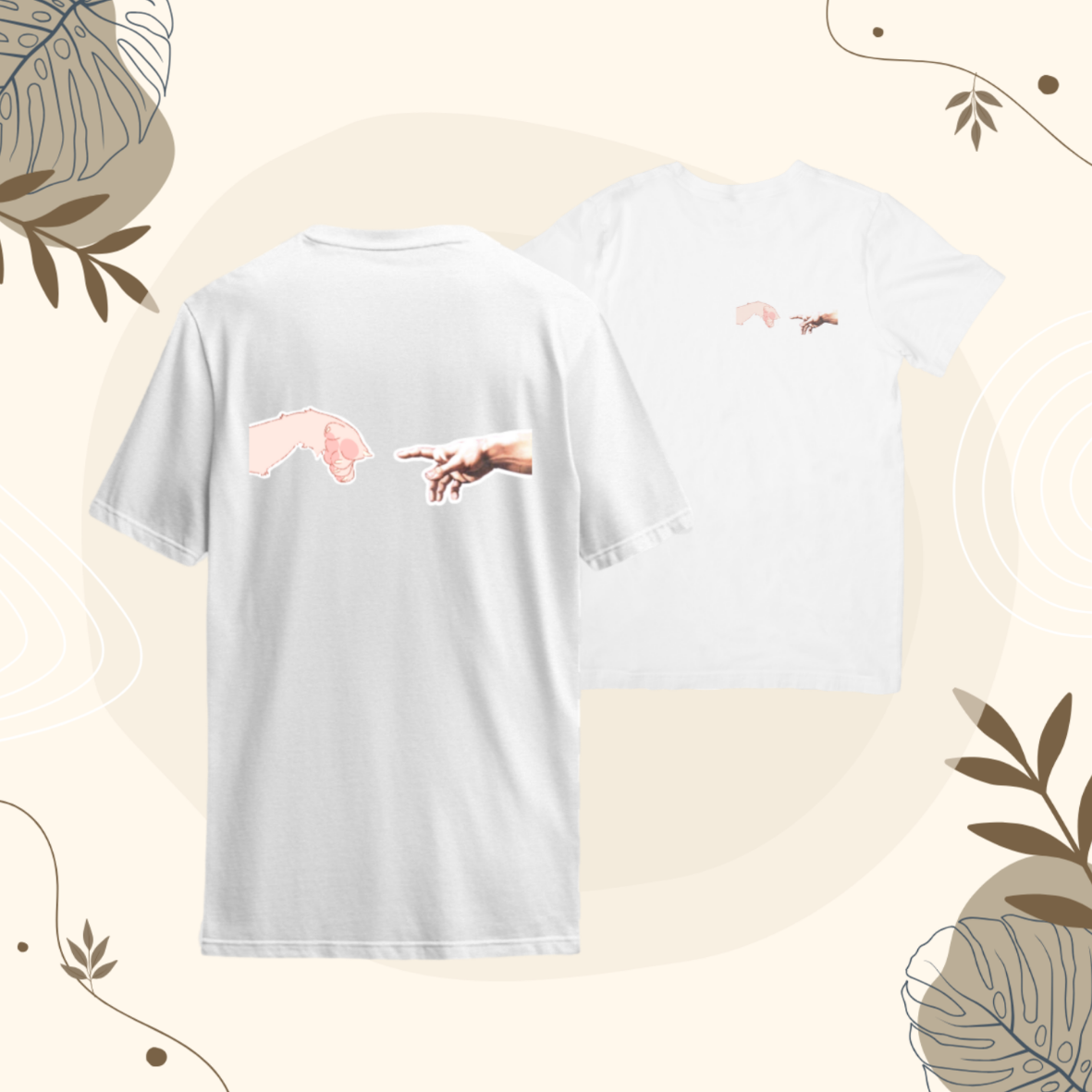 T-shirt Patoune Rose