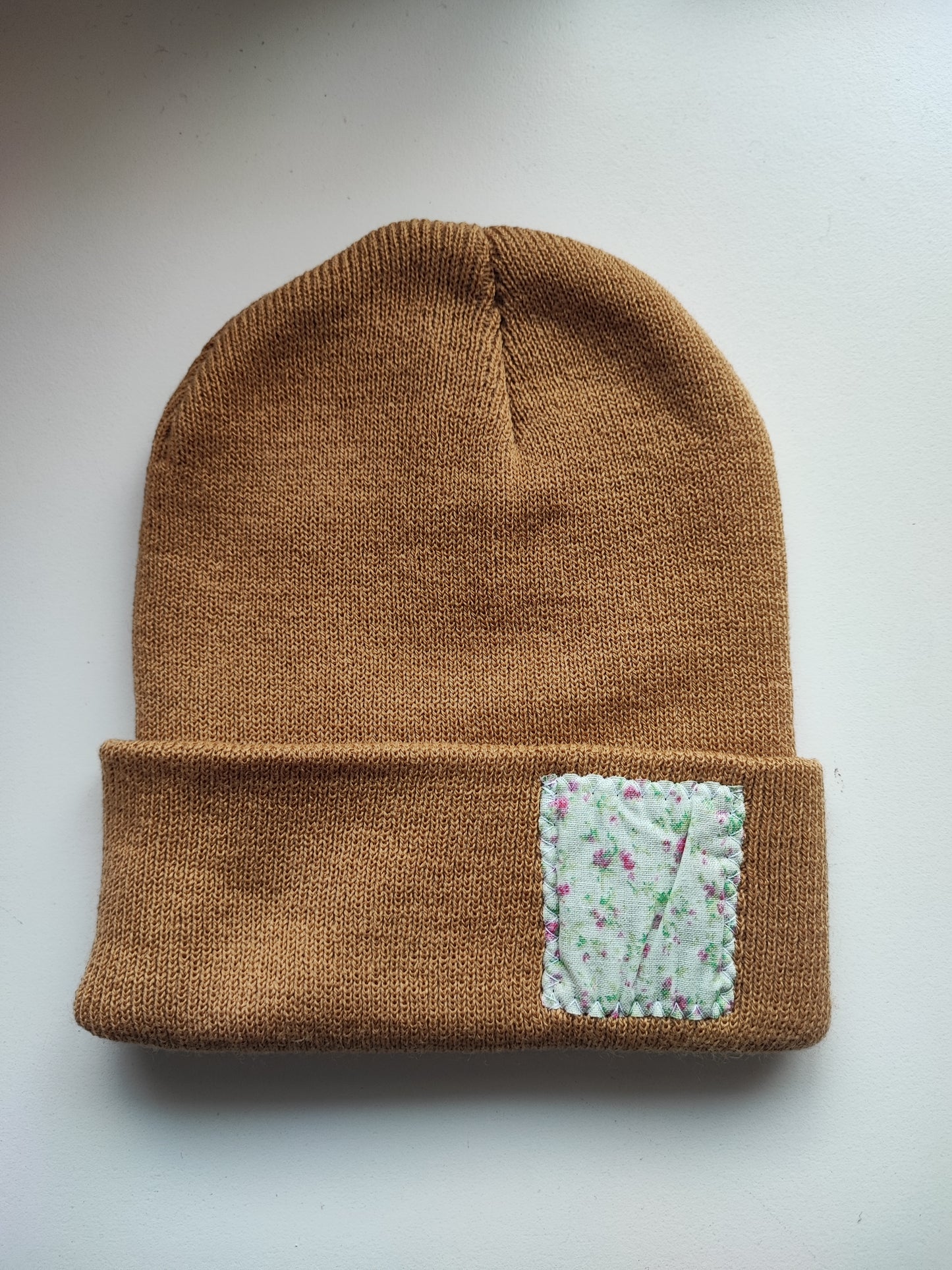 Bonnet moutarde liberty