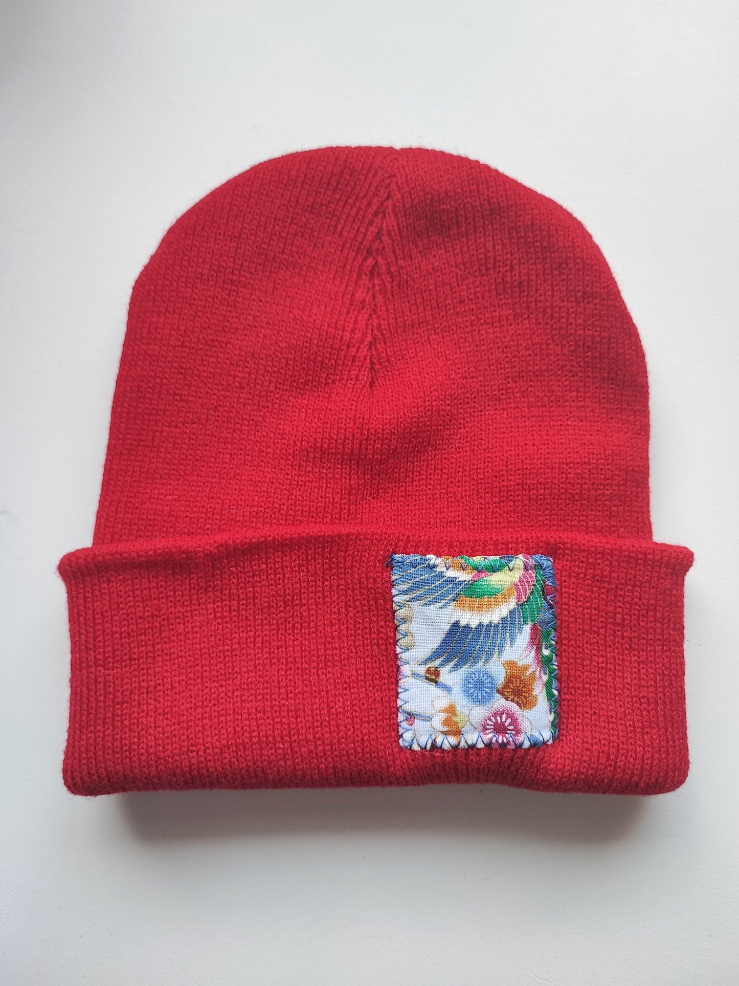 Bonnet rouge cigogne
