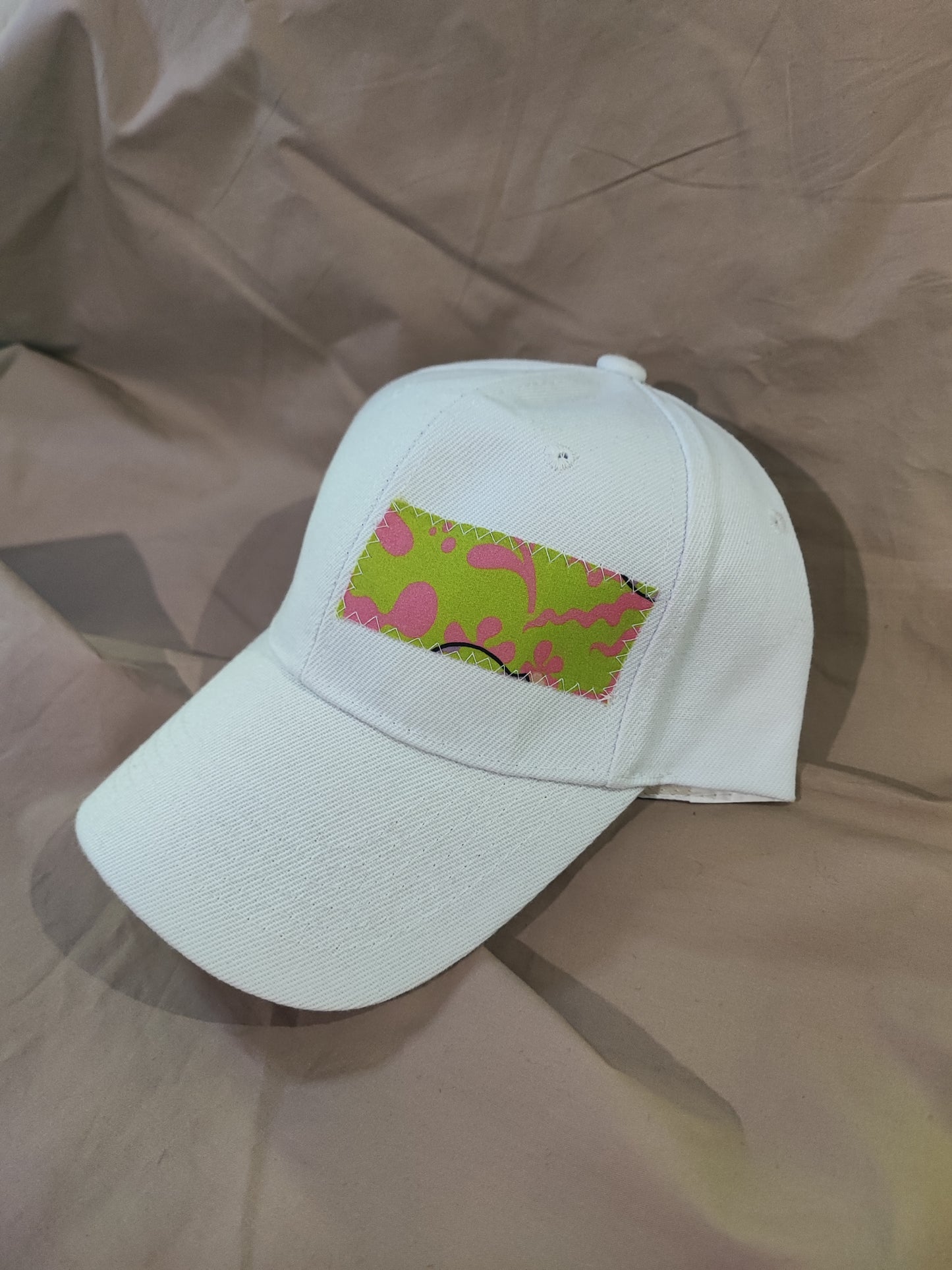 Casquette Blanche bob l'éponge