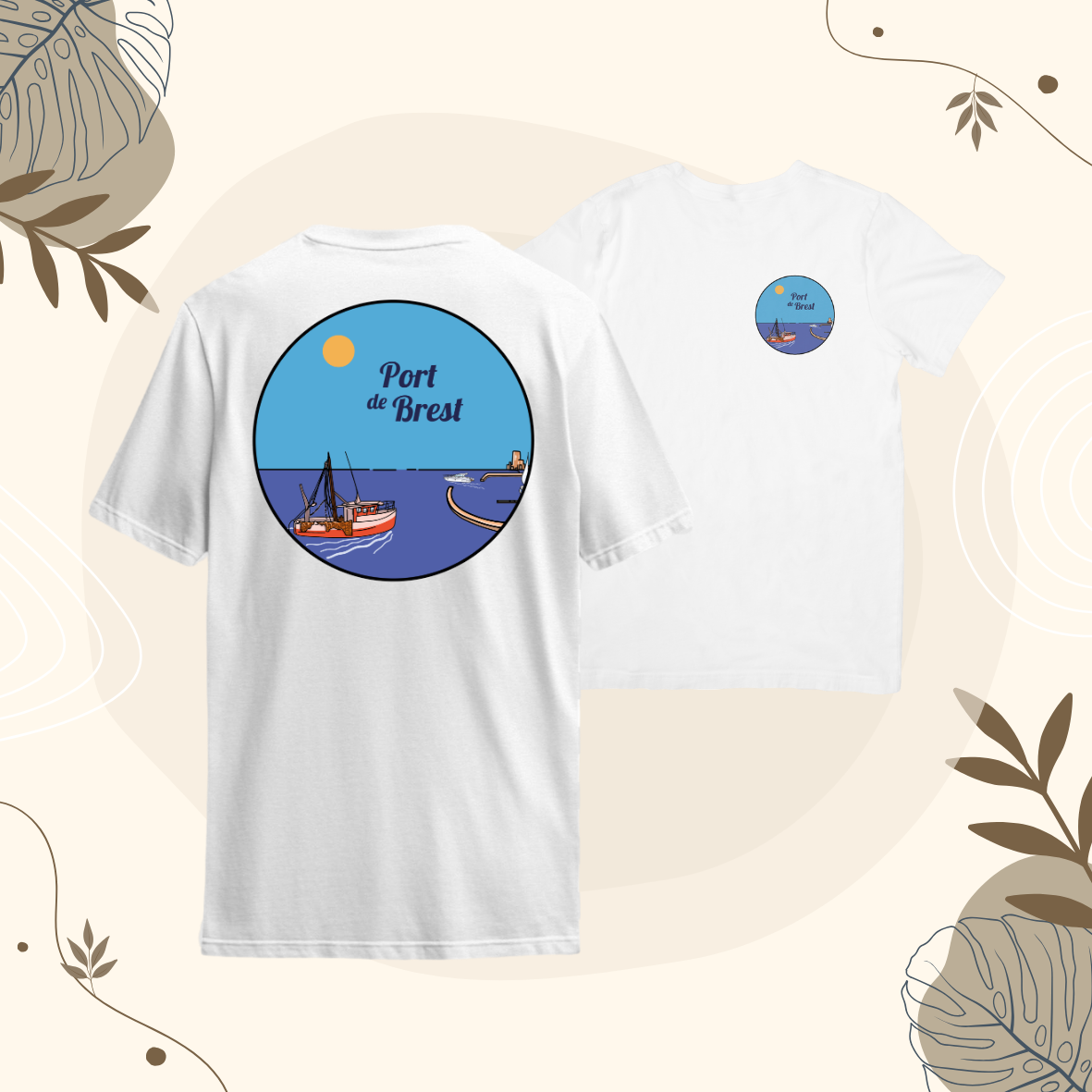 T-shirt Port de Brest