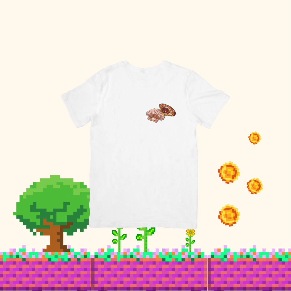T-shirt Coquille Saint Jacques