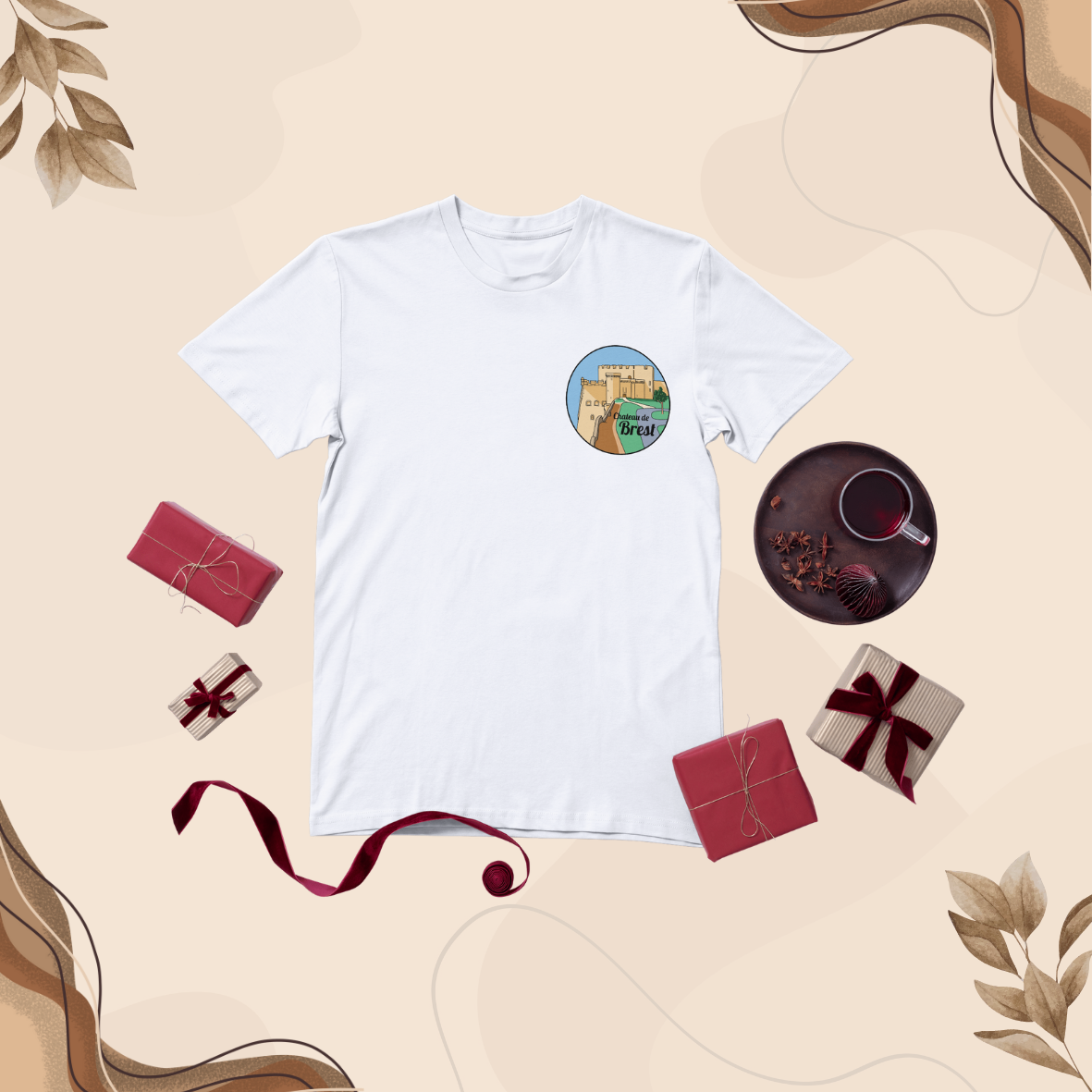 T-shirt Chateau de Brest