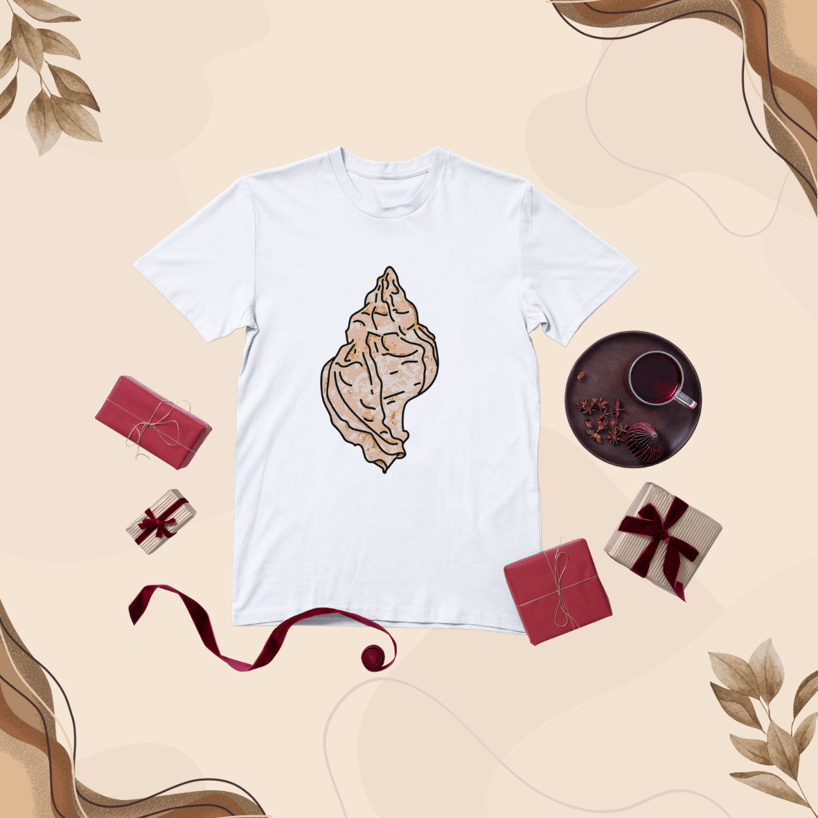 T-shirt Murex beige