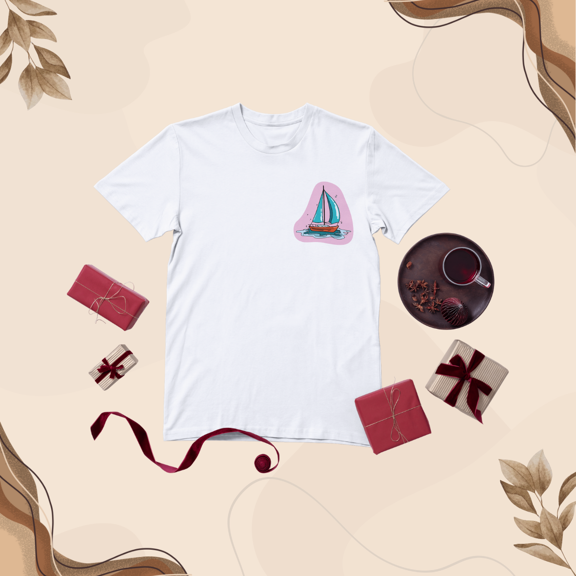 T-shirt Voilier
