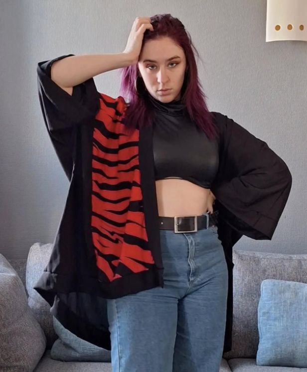 Kimono Tigre Rouge