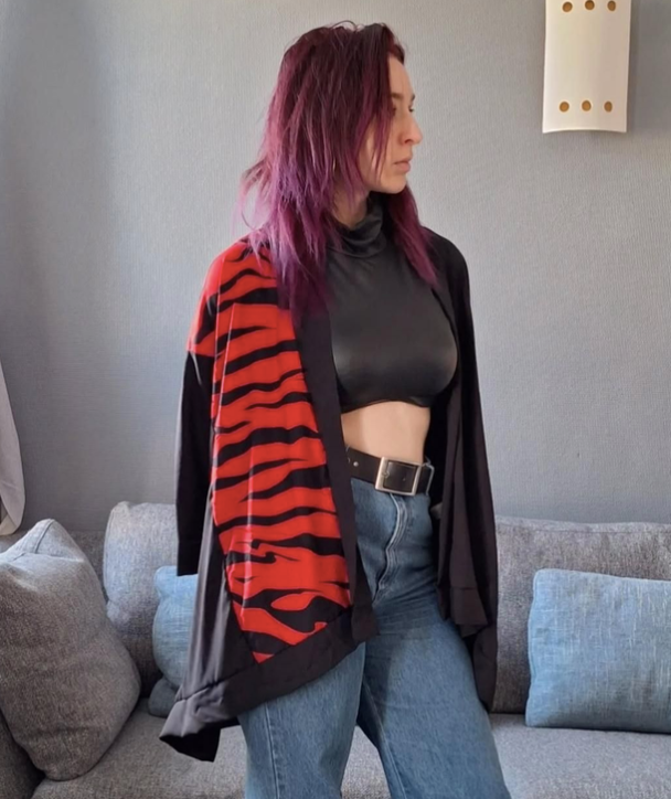 Kimono Tigre Rouge