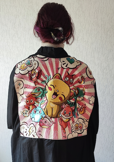 Kimono Pets pink