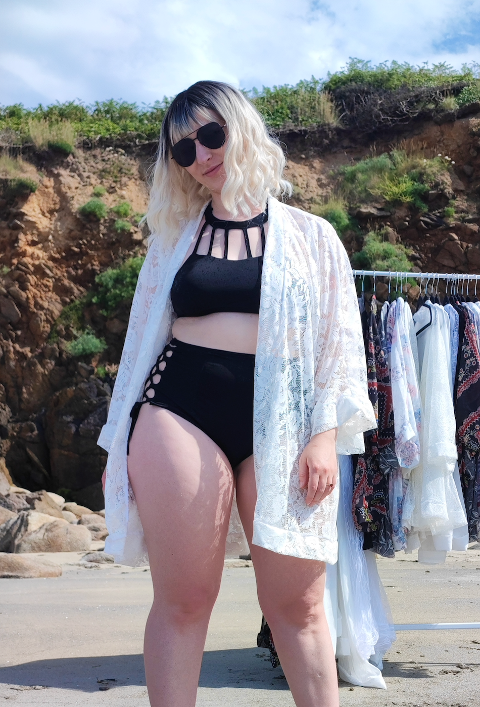 Kimono dentelle