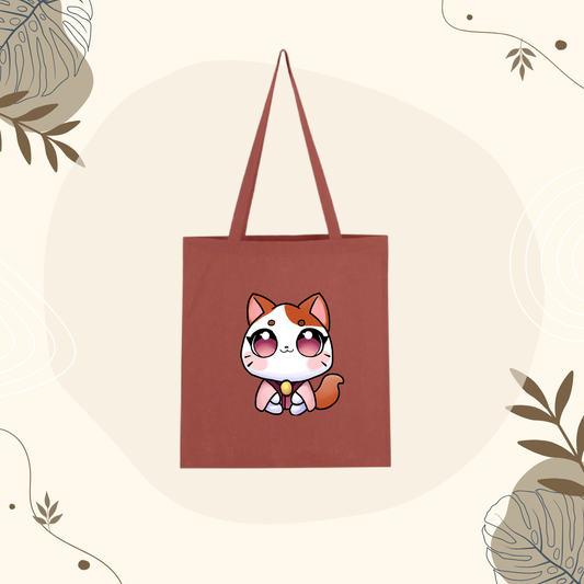 Tote Bag terracotta Catmono