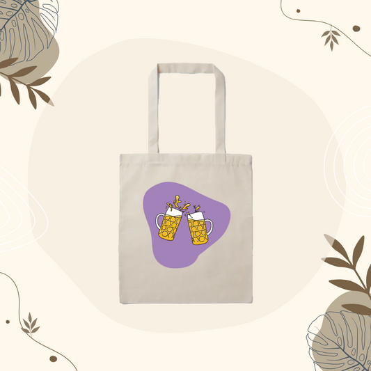 Tote Bag Pintes de Bière