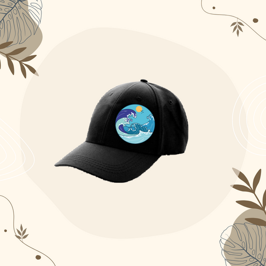 Casquette Noir La Vague Imparfaite