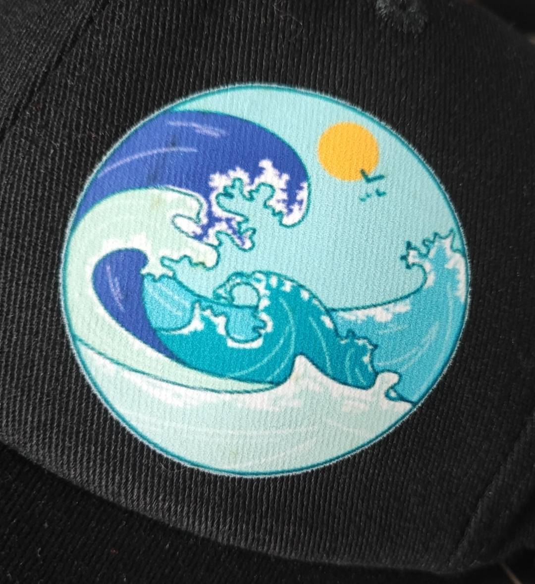 Casquette Noir La Vague Imparfaite
