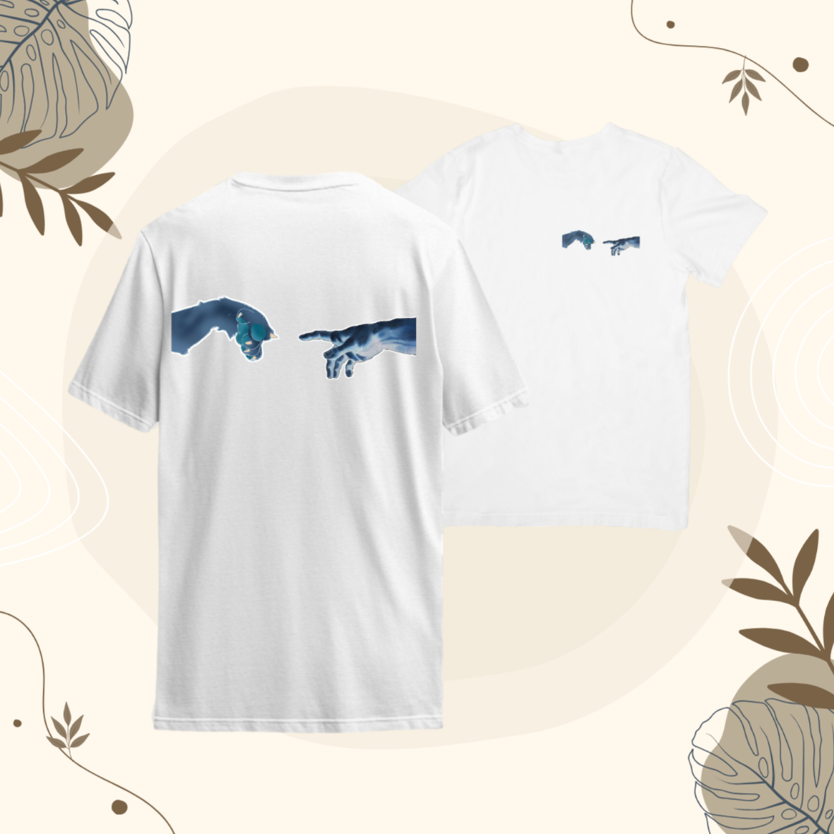 T-shirt Patoune Négatif