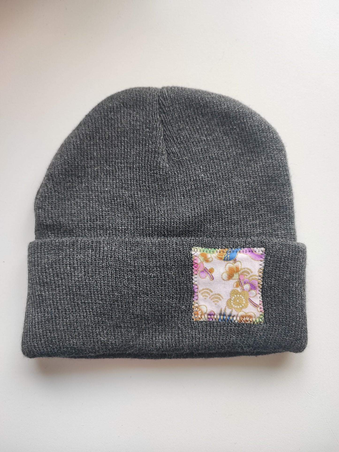 Bonnet Anthracite japon rose