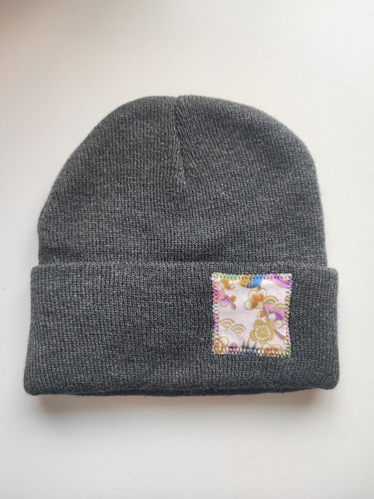 Bonnet Anthracite japon rose