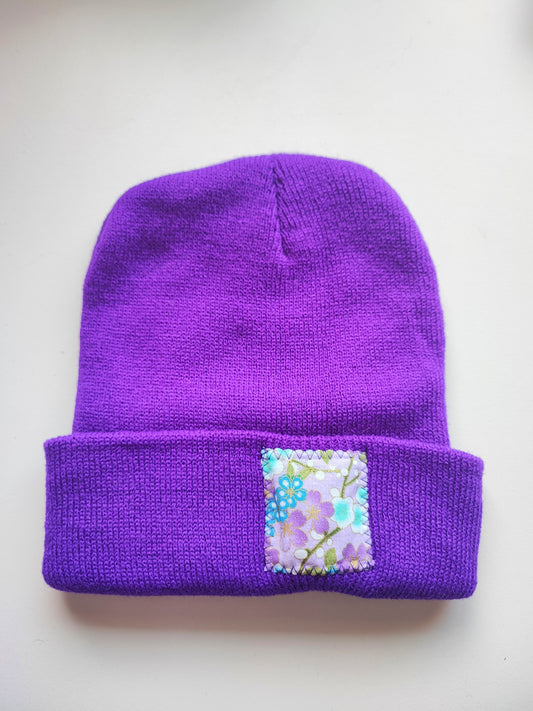 Bonnet violette sakura violet