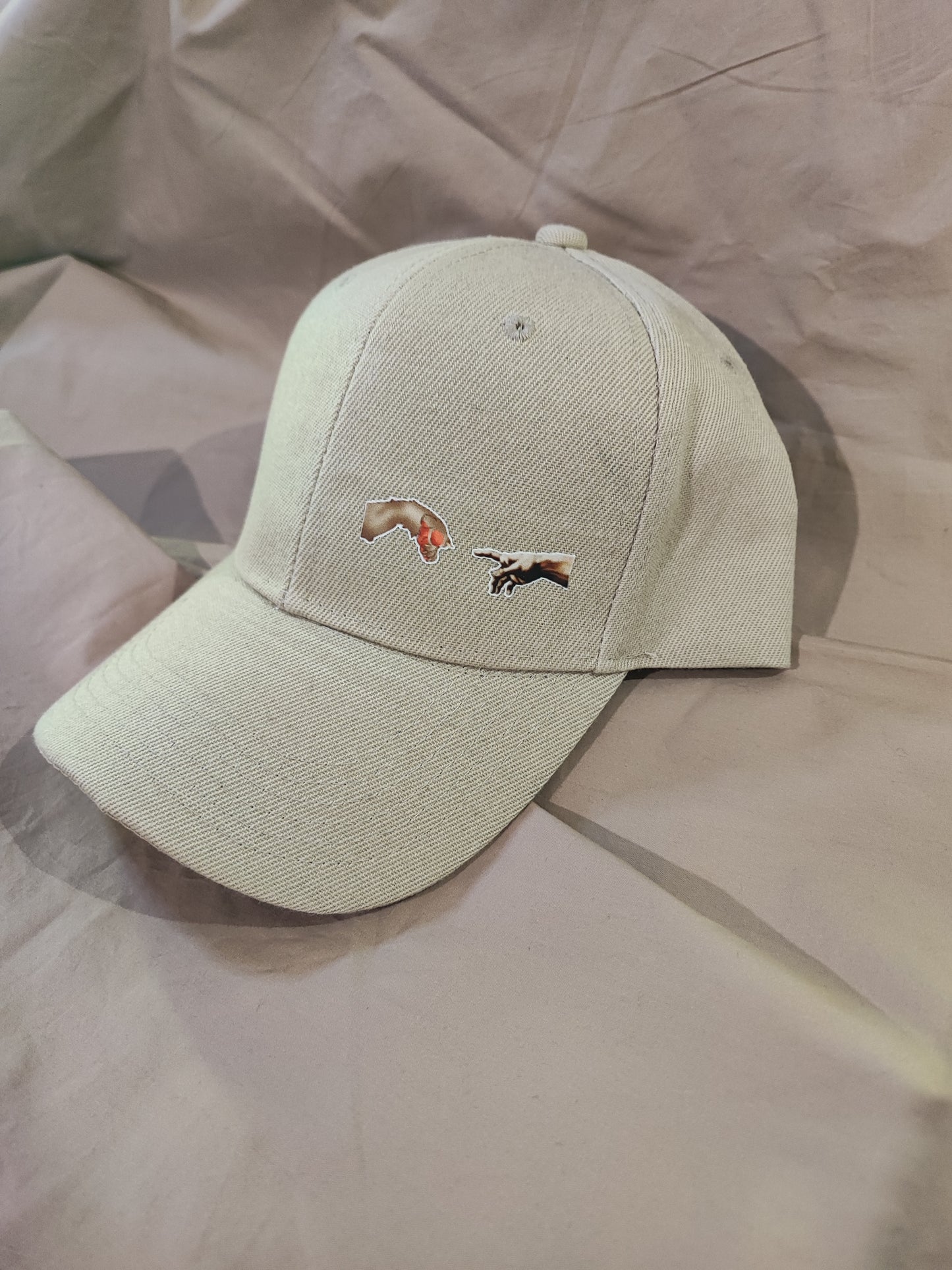 Casquette Camel Patoune Beige