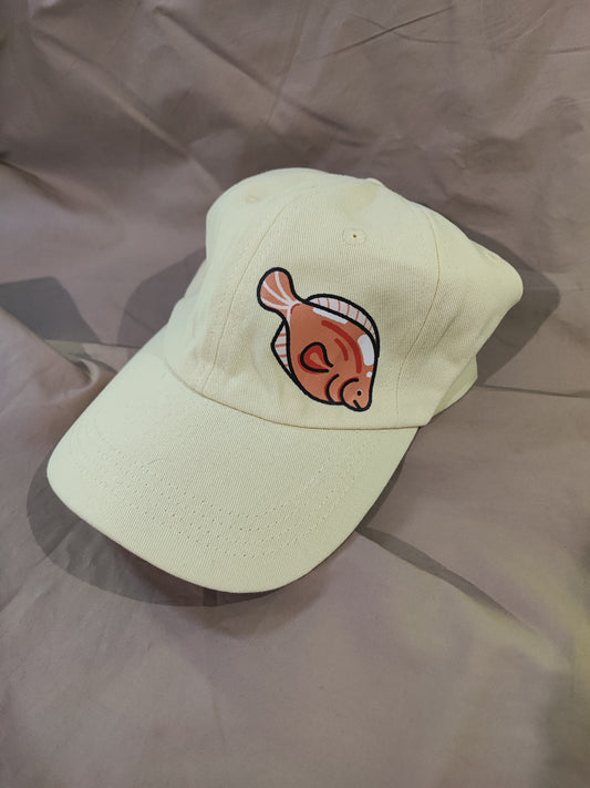Casquette Jaune Poisson Breton
