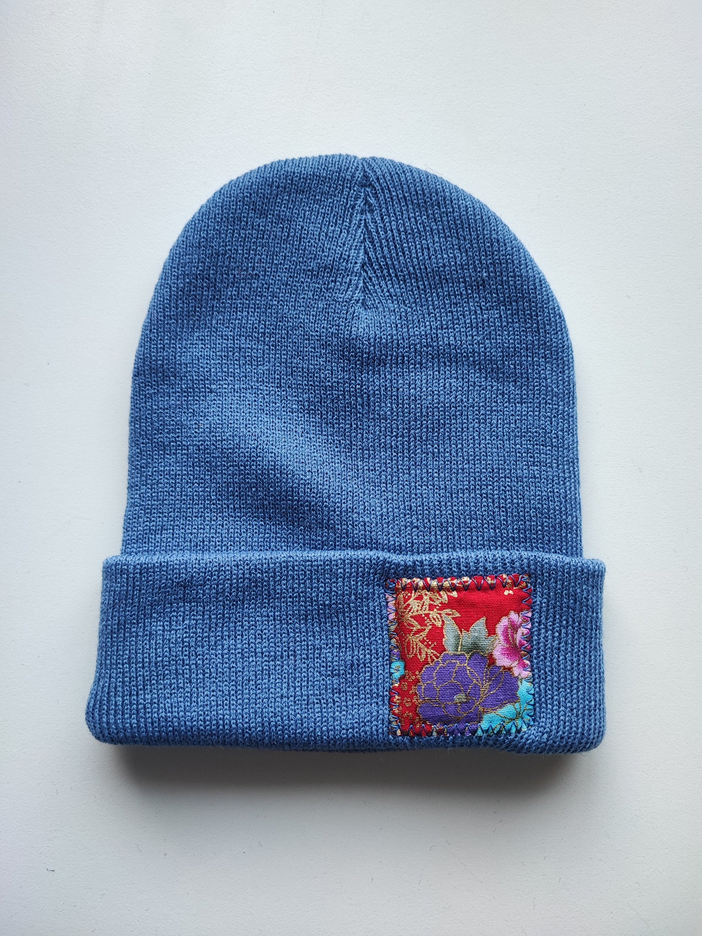 Bonnet bleu Bouquet