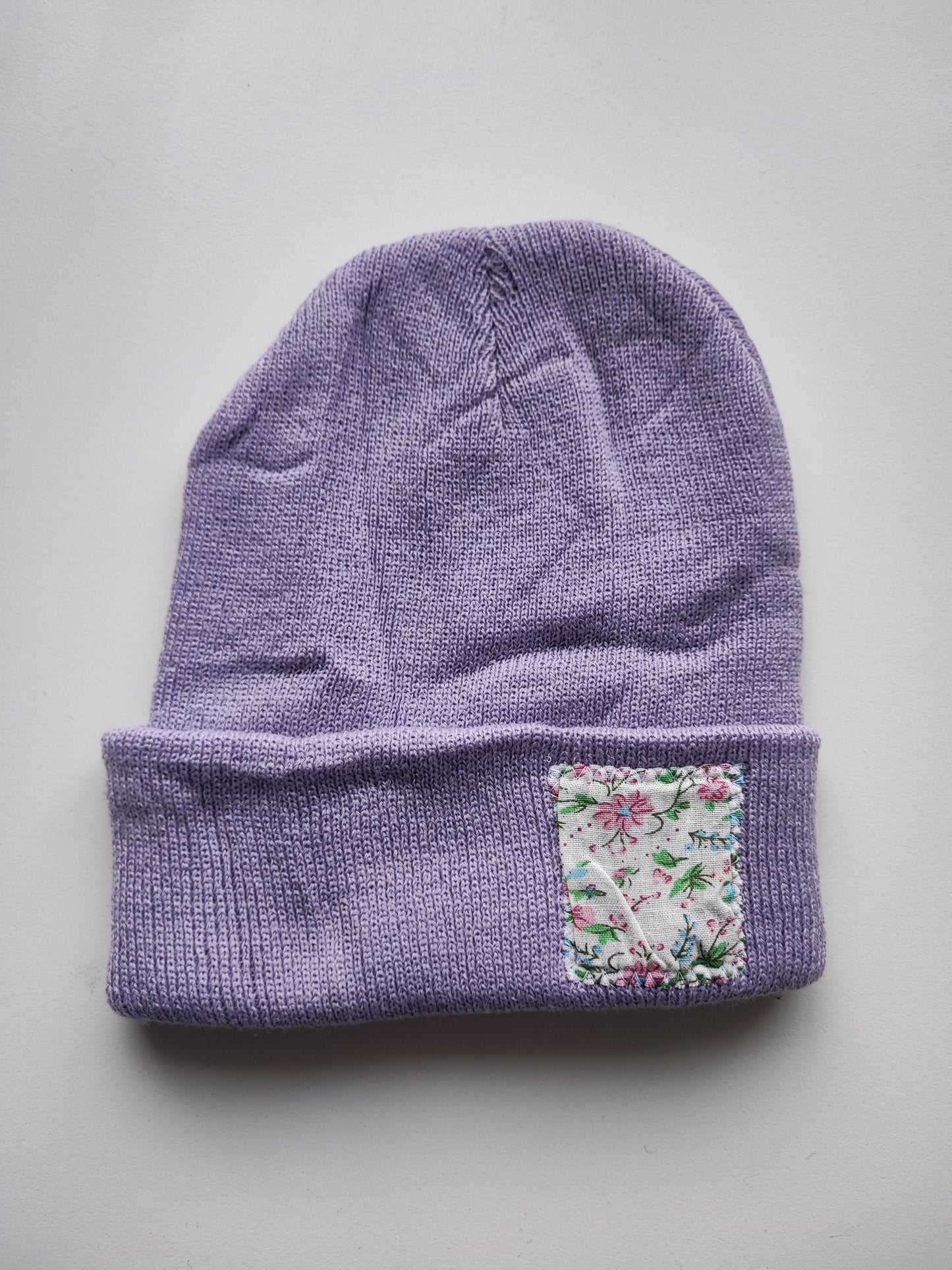 Bonnet Mauve Fleur d'été Imparfait