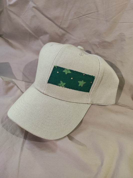 Casquette Camel feuille de lierre