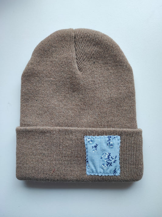 Bonnet Camel fleur de coton